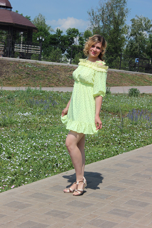 Платье-крестьянка от nastya_model