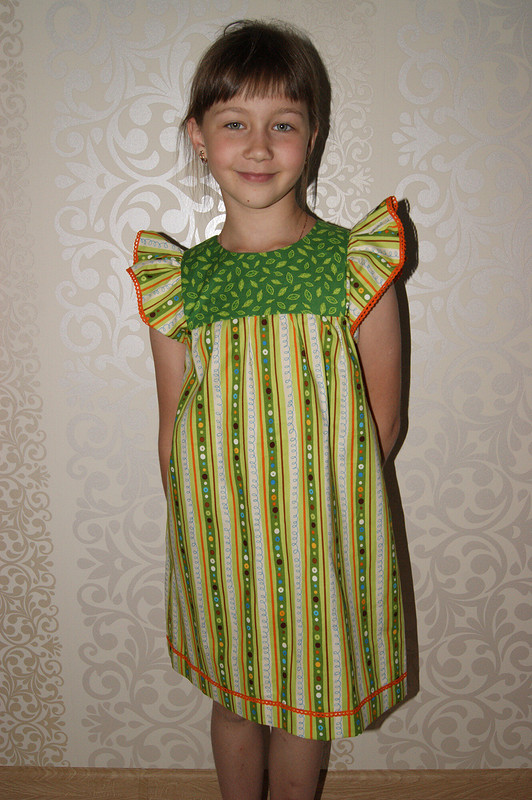Платье с крылышками от vika29