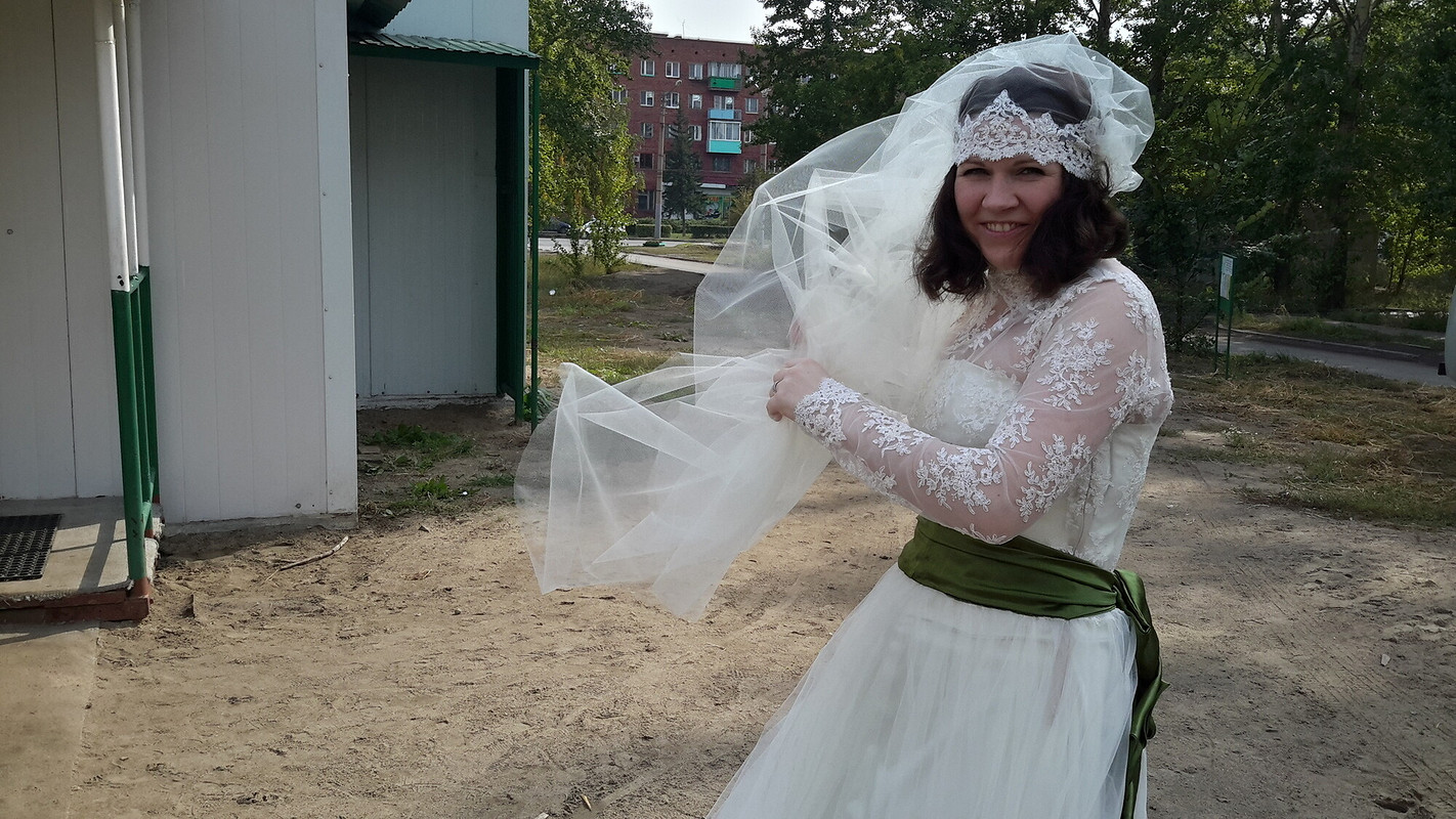 Мое свадебное платье от Velmann