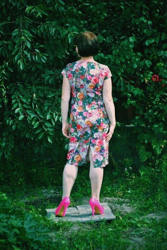 Цветное платье от Olga_kz