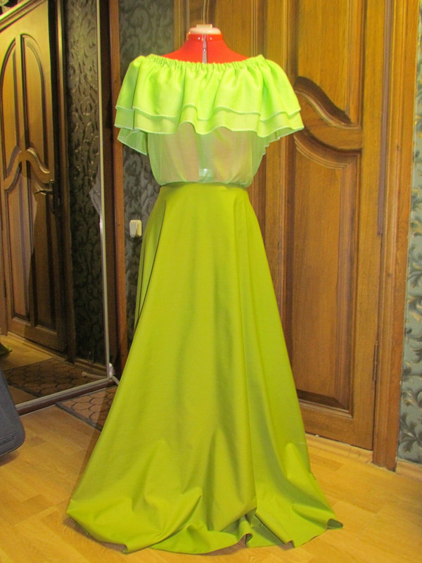 Блуза цвета нежной зелени от marina_mandarina