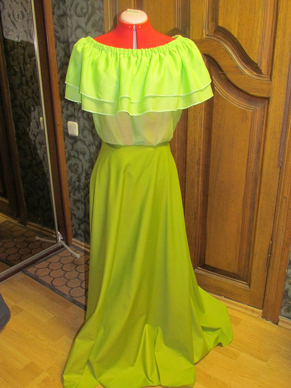 Блуза цвета нежной зелени от marina_mandarina