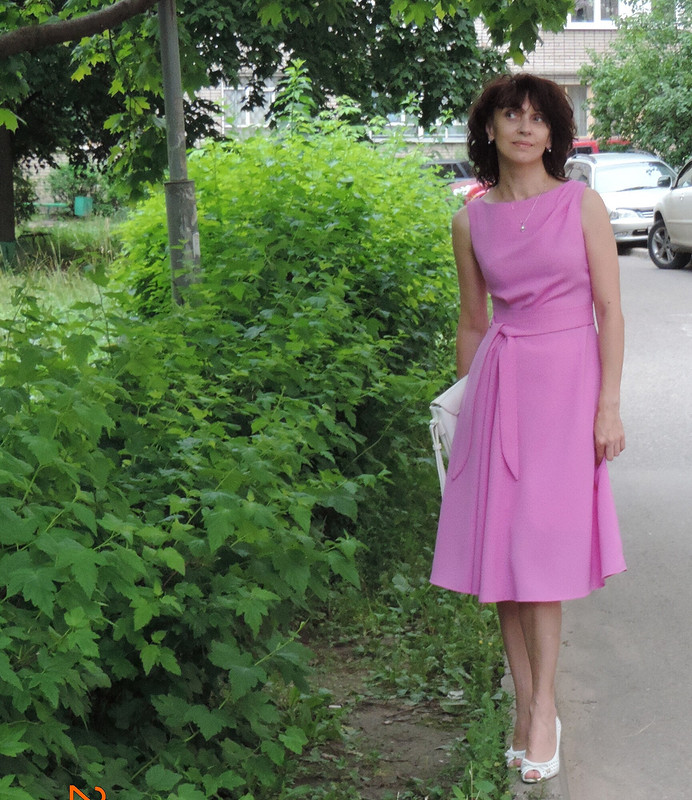 Черничное мороженое... или платье, не попавшее на флэш-моб от julia.golubkova
