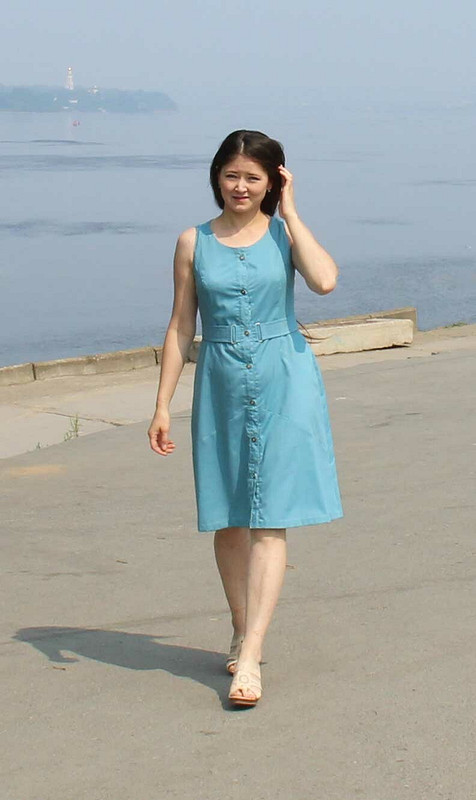 Голубое платье от Suzanna-Suzy