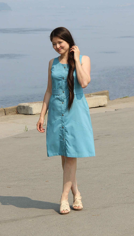 Голубое платье от Suzanna-Suzy
