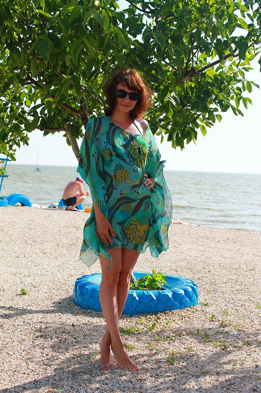 Пляжное платье от Zefirka