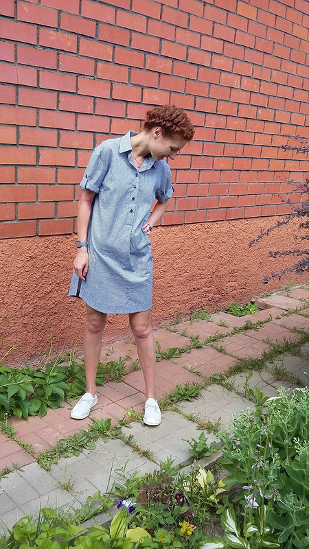 Платье-рубашка от Вера Волхонская