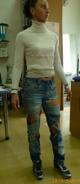 Опять старые джинсы от mysia
