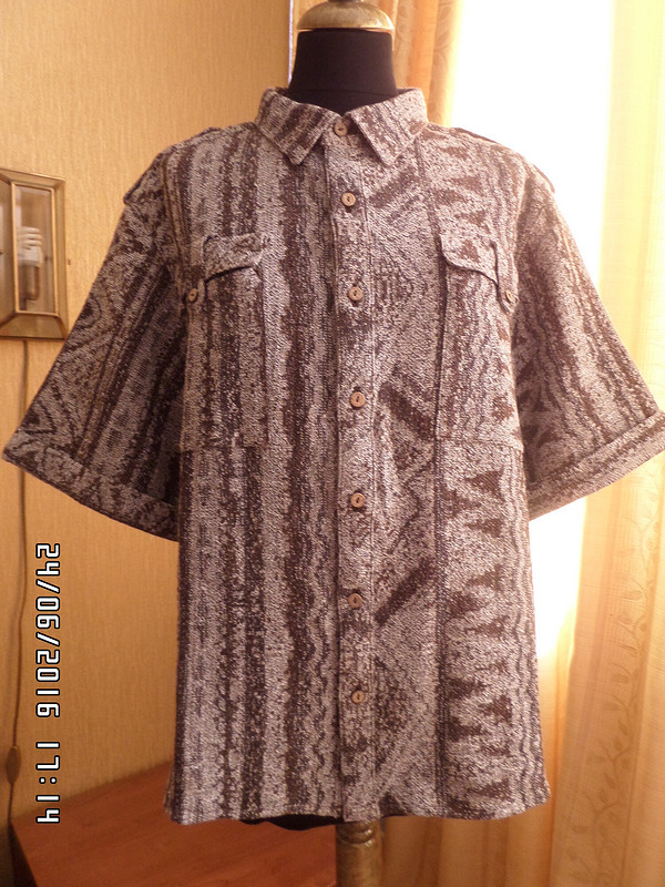 Мужская рубашка «Серж» от rusinova