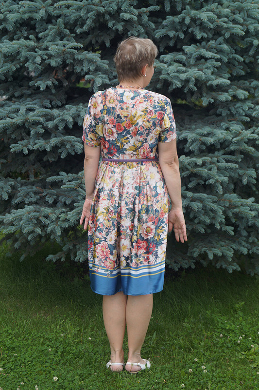 Цветочное платье от Светлана В