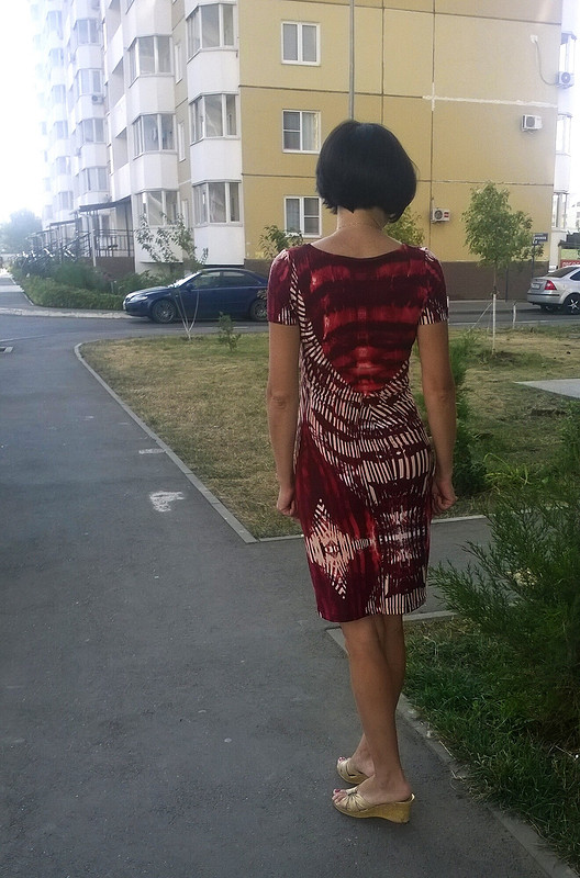 Удивительное красное платье от Lilu69