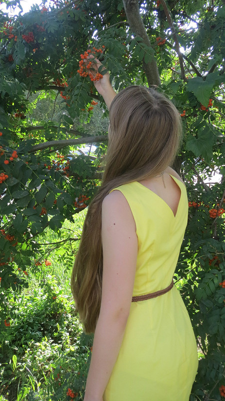 Солнечное платье от Вианн Роше