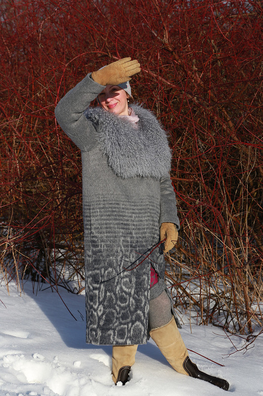 Пальто с ламой от VarvaraDemich-churikova