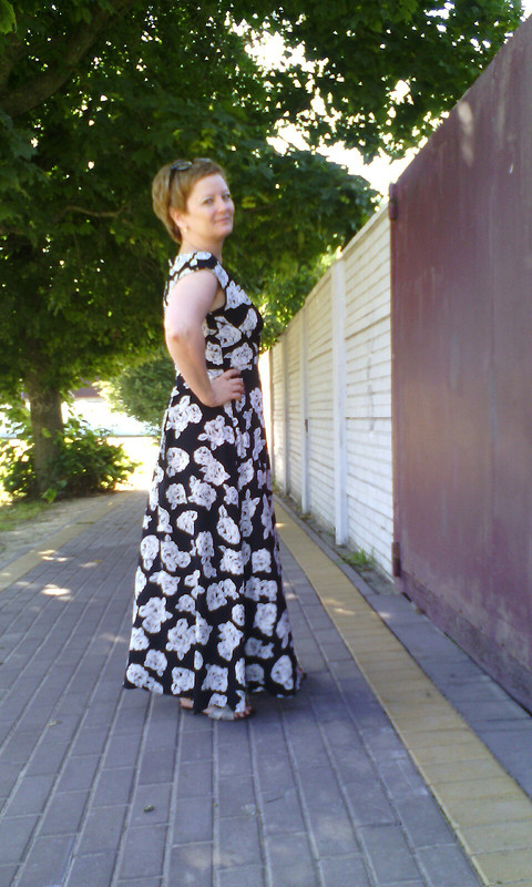 Наконец-то есть и у меня - длинное платье! от Tinaaa