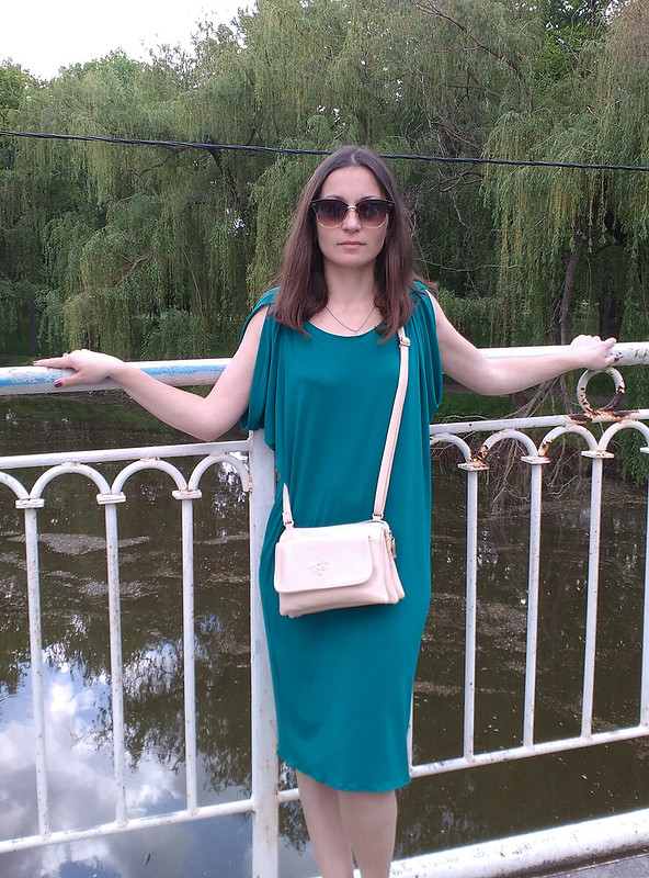 Зеленое платье от Sliva_Julia