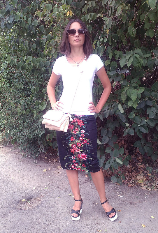 Любимая юбка с цветами от Sliva_Julia
