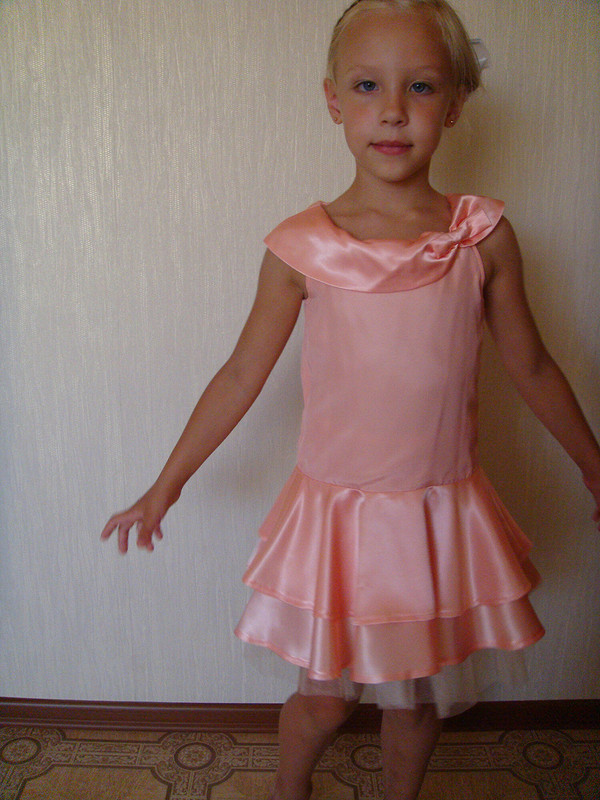 Любимое персиковое платье 5/2005 №143 от Salli