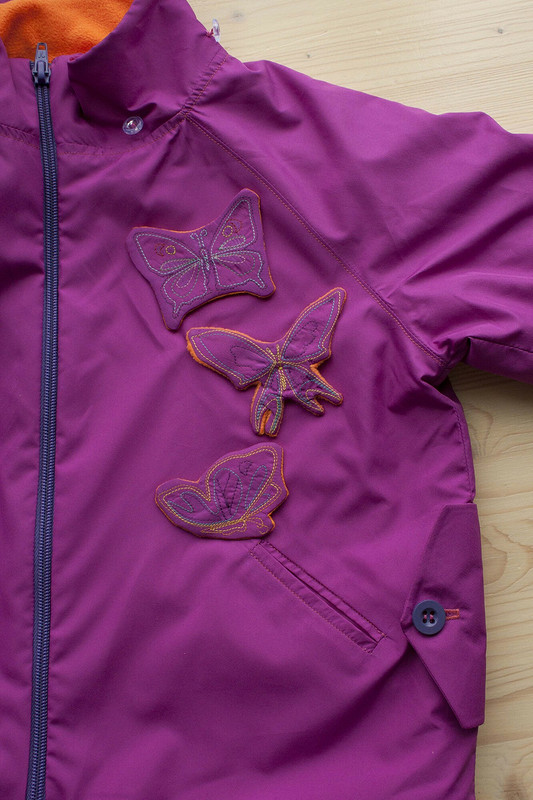 Курточка с бабочками :) от varenn