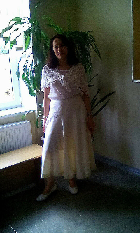 Белая юбка от coolteacher
