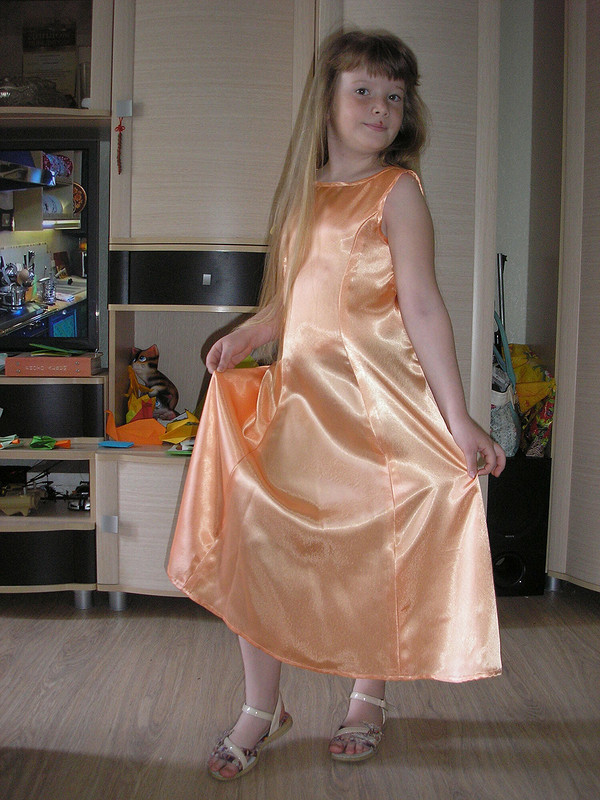 Платье для девочки с топом от Tatyana163