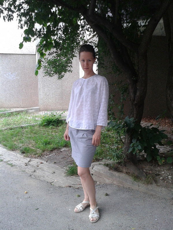 Полупрозрачная блузка от Dashinochka