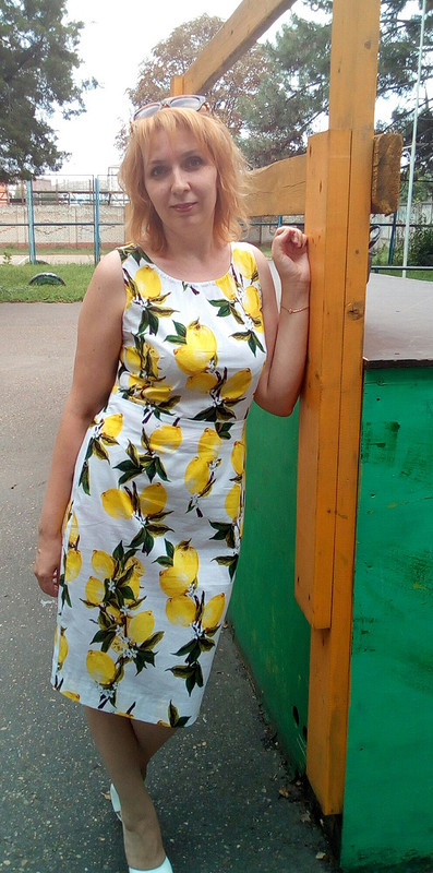 Лимоно-платье без капелек )))) от АленкаКр