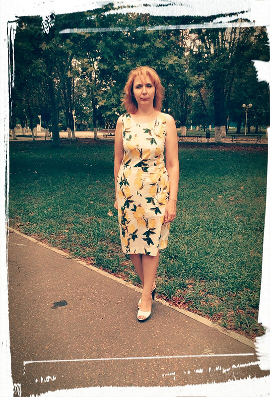 Лимоно-платье без капелек )))) от АленкаКр