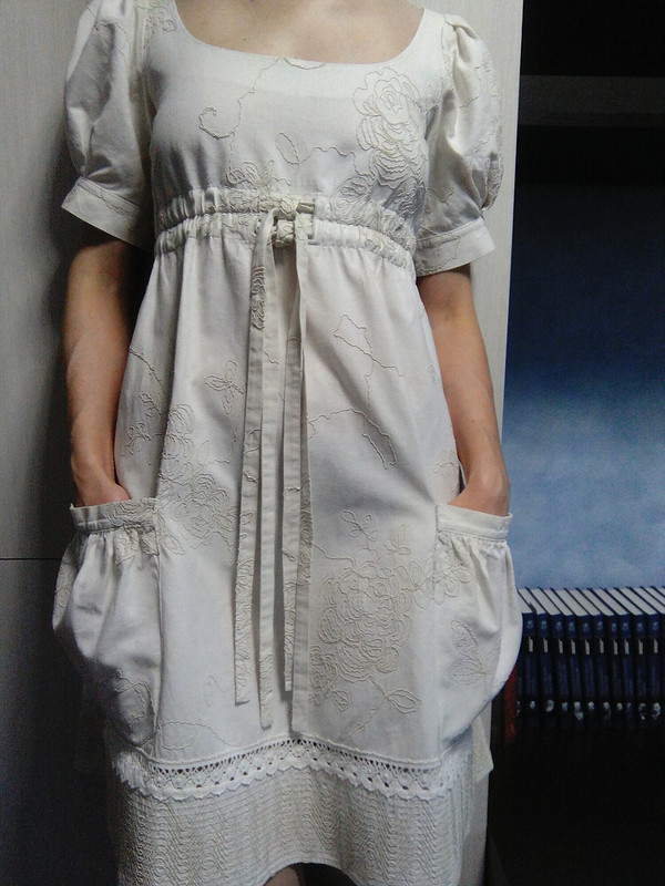 Древности: льняное платье от F0XY