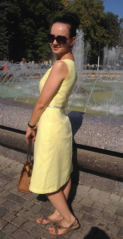 Лимонное платье от Vikk_Torri