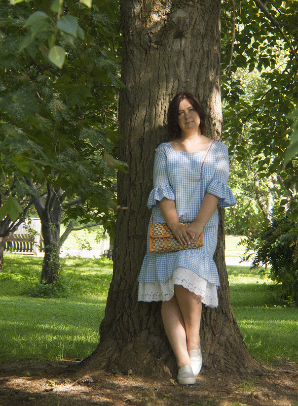 «Вишиневое» платье от Natalia F