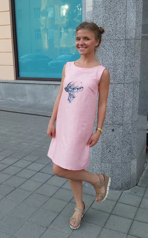 Маленькое розовое платье от G.K.