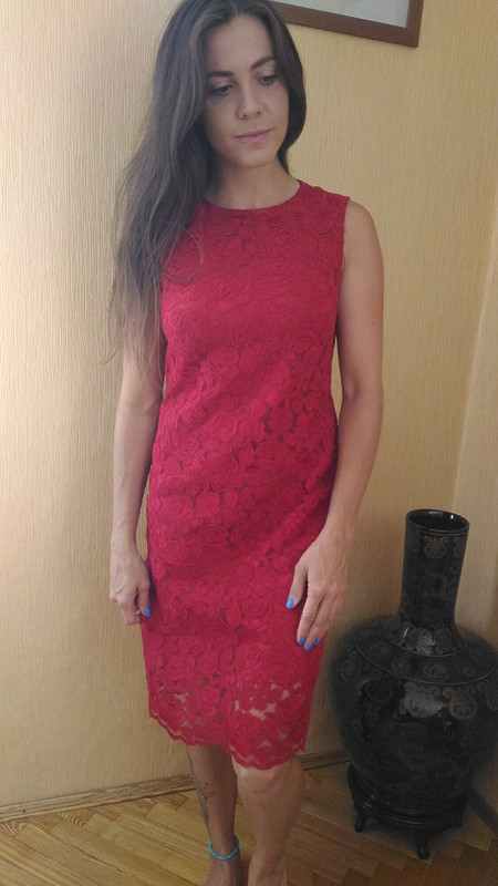 Красное платье от maya25