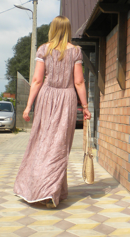 Шифоновое платье.возвращение от Светлана Полушина