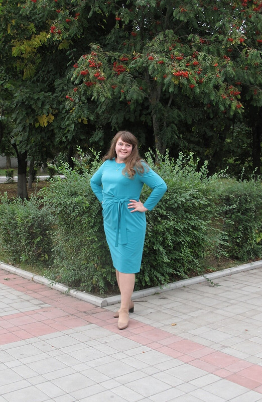Августовское платье с завязками от Elena_ Egorova