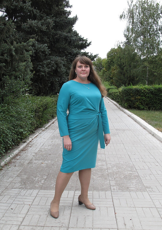 Августовское платье с завязками от Elena_ Egorova