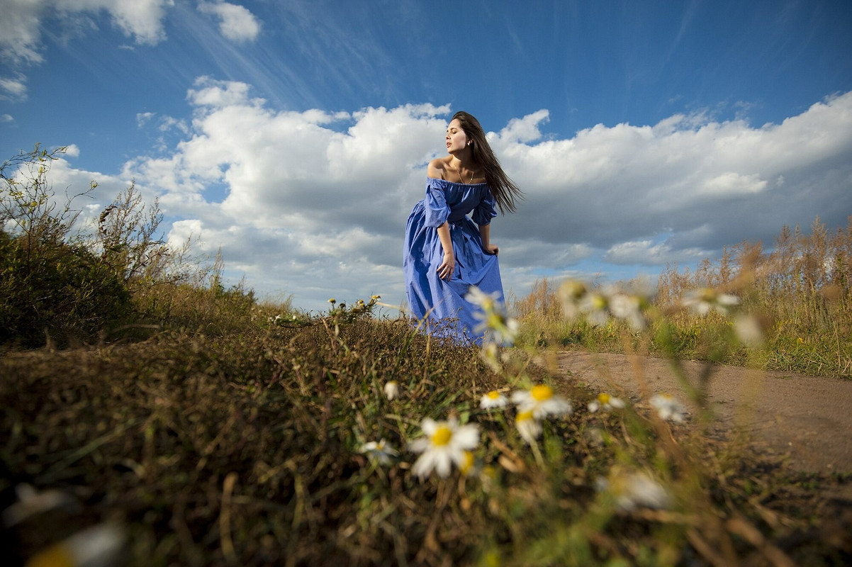 Платье под Небо от AlexandraMaiskaya