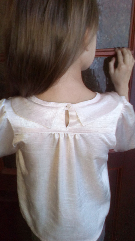 Нежная блузочка для девочки от Inna_Ka