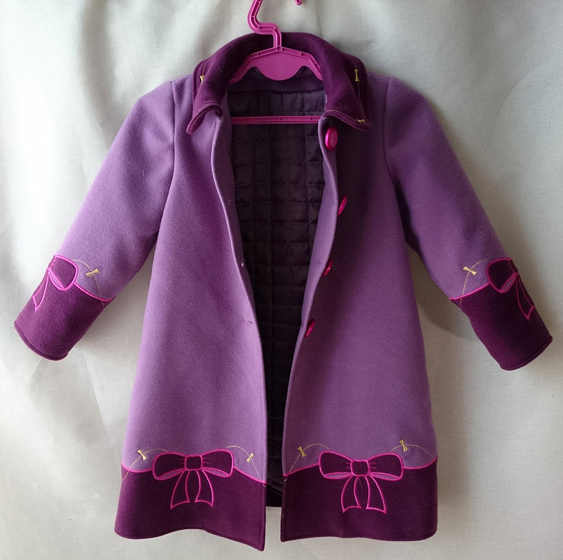 Модное пальто для маленькой принцессы от Sestri4ka_Irina