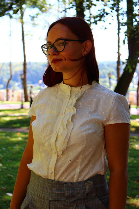 Блузка из шитья от AnastasiaKizimova