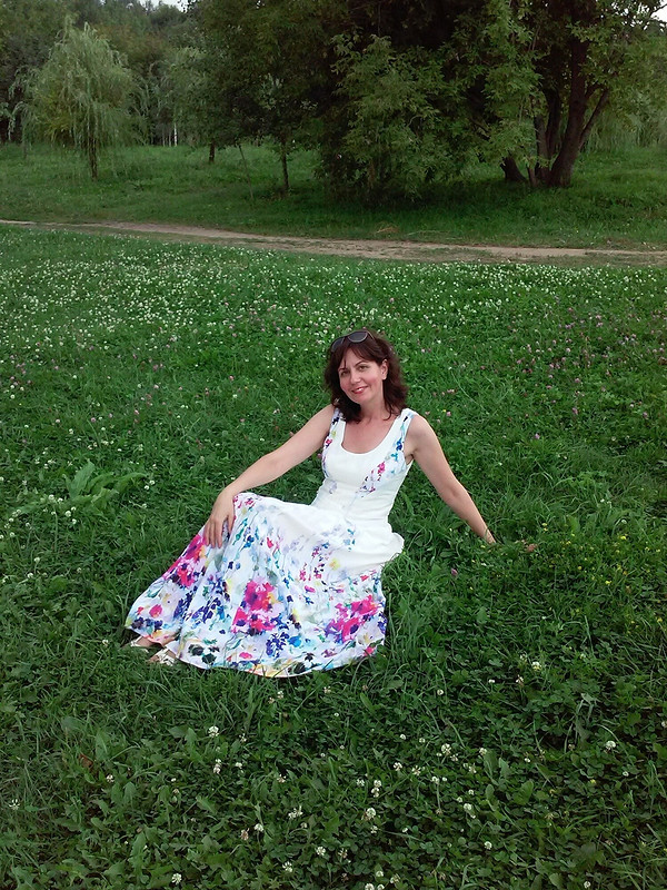 Платье-полянка от Valentina Z