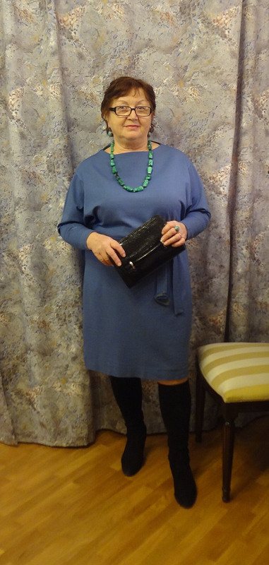 Голубое платье от TatianaPronina