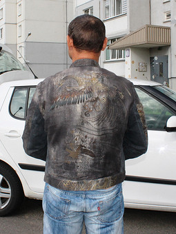 Куртка из джинса от Роберто Кавалли