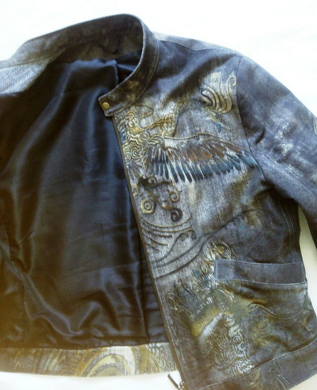 Куртка из джинса от Роберто Кавалли от mathronka