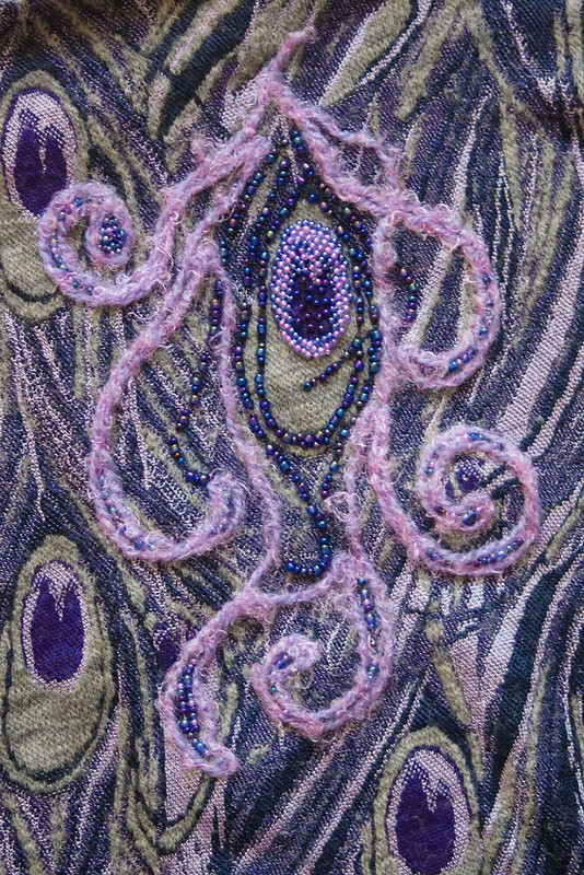 Павлиньи перья в фиолетовых тонах от nuta77