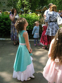 Выпускное платье для маленькой принцессы