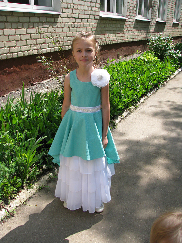 Выпускное платье для маленькой принцессы от Viisa
