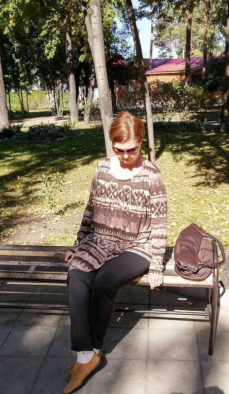 Пуловер с этническим узором от IrinaYagodka