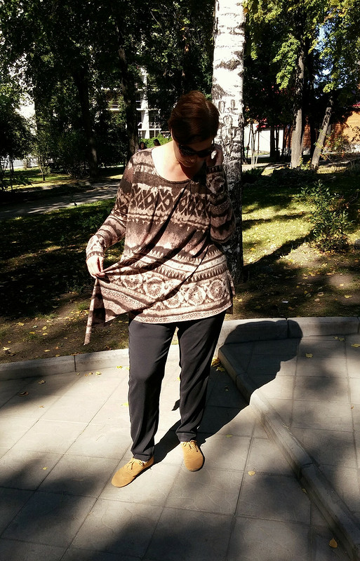 Пуловер с этническим узором от IrinaYagodka