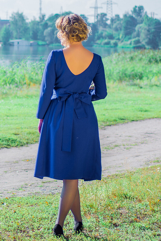 Синее платье)) от Nurasha