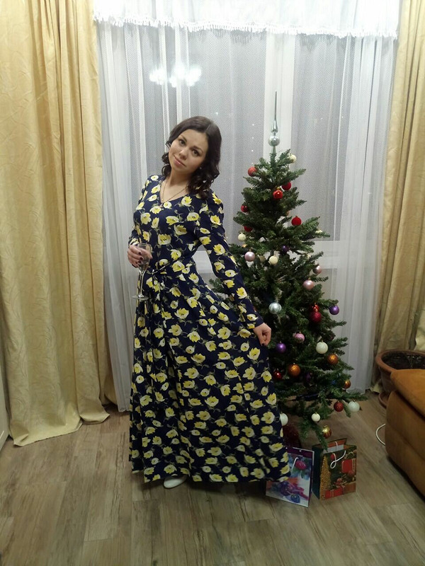 Платье на Новый Год для моей дочери от liliya46